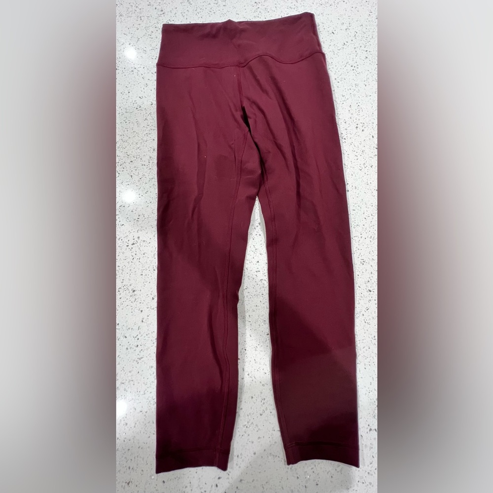 Lululemon wunder train 25” high rise size 10
